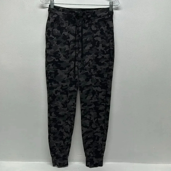Lululemon Ready to Rulu Jogger Pants Pant Jacquard Heritage Camo 25” Gray Size 6 - Picture 1 of 12
